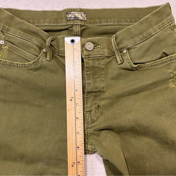 MOTHER The Muse Ankle Jeans in Kale Green Size 29 - Picture 12 of 13